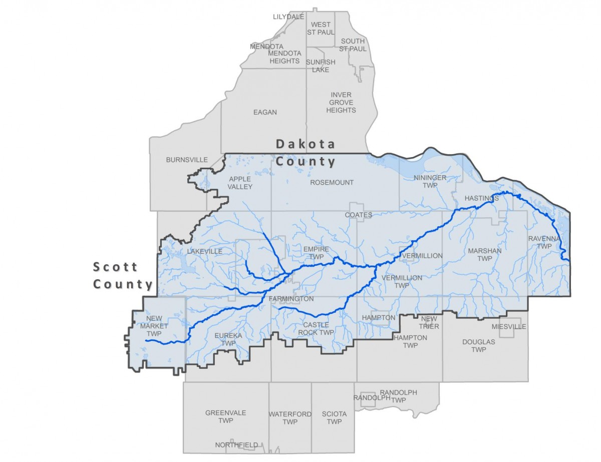 Maps Vermillion River Watershed