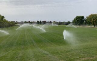 Irrigation using reused stormwater at Aronson Park, Lakeville