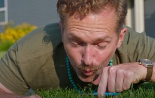 A screengrab from the Lawn Watering Wisdom video ad created for Dakota County partners.