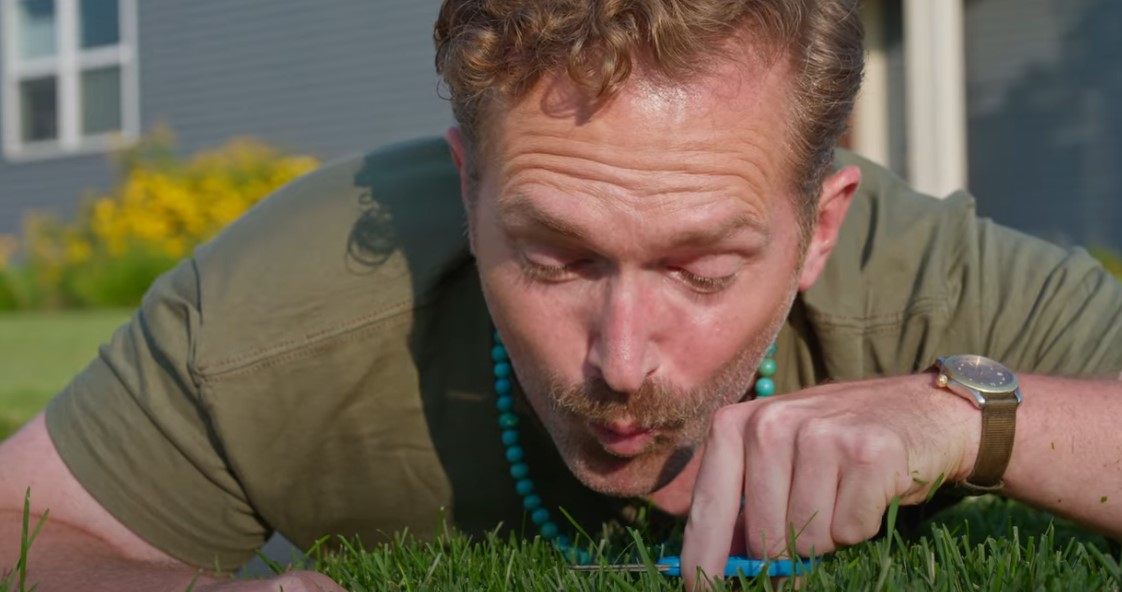 A screengrab from the Lawn Watering Wisdom video ad created for Dakota County partners.